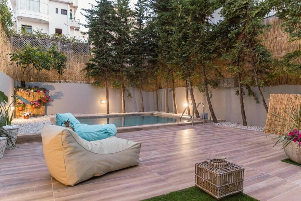 G&M Luxury Residence With Pool 干尼亞 外观 照片