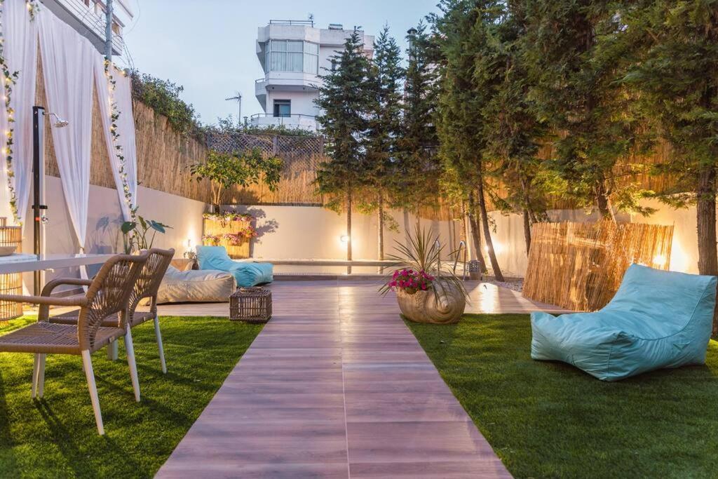 G&M Luxury Residence With Pool 干尼亞 外观 照片