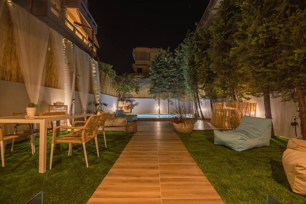 G&M Luxury Residence With Pool 干尼亞 外观 照片